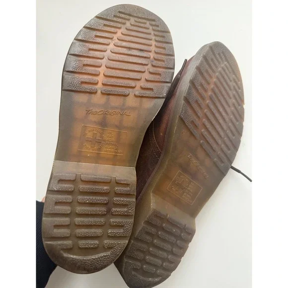 Dr Martens 1461 Mens Leather Brown Oxford Shoes 10 US M - Picture 9 of 11